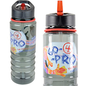 Lucas Sports Bottle with Straw - Full Colour